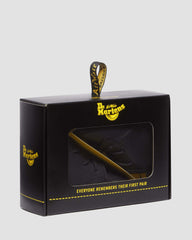 newborn 1460 auburn leather booties