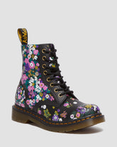 1460 women's vintage floral leather lace up boots