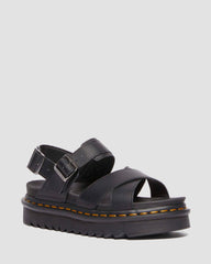 athena leather strap sandals
