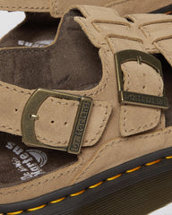 wrenlie bronx suede fisherman sandals