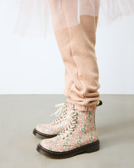 pascal floral leather boots