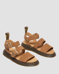 tumbled nubuck sandals