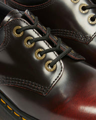 leather quad platform shoes