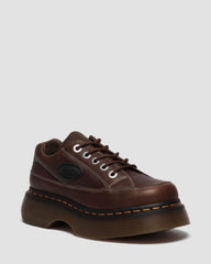 5-eye grizzly leather shoes