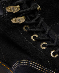 distressed suede ankle boots