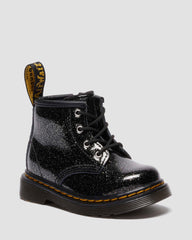 infant 1460 glitter patent leather boots