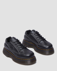 5-eye milled napa leather shoes