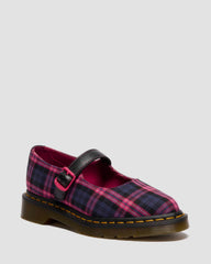 tartan mary jane shoes