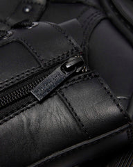 sendal leather heeled boots