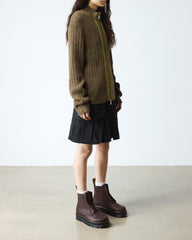 slip on leather boots