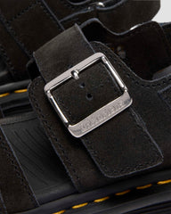 zebzag suede sandals