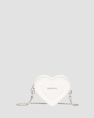 vegan mini heart shaped bag
