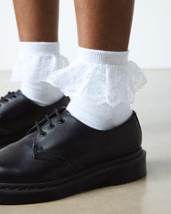 frill organic cotton socks