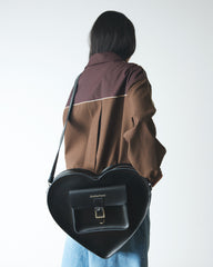 large heart backpack