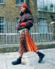 women's faux fur lined chelsea boots