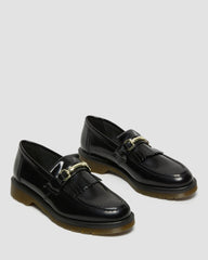 adrian snaffle smooth leather kiltie loafers