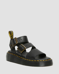 gryphon pisa leather platform sandals