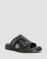 dayne made in england leather slide sandals