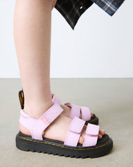 junior klaire athena leather strap sandals