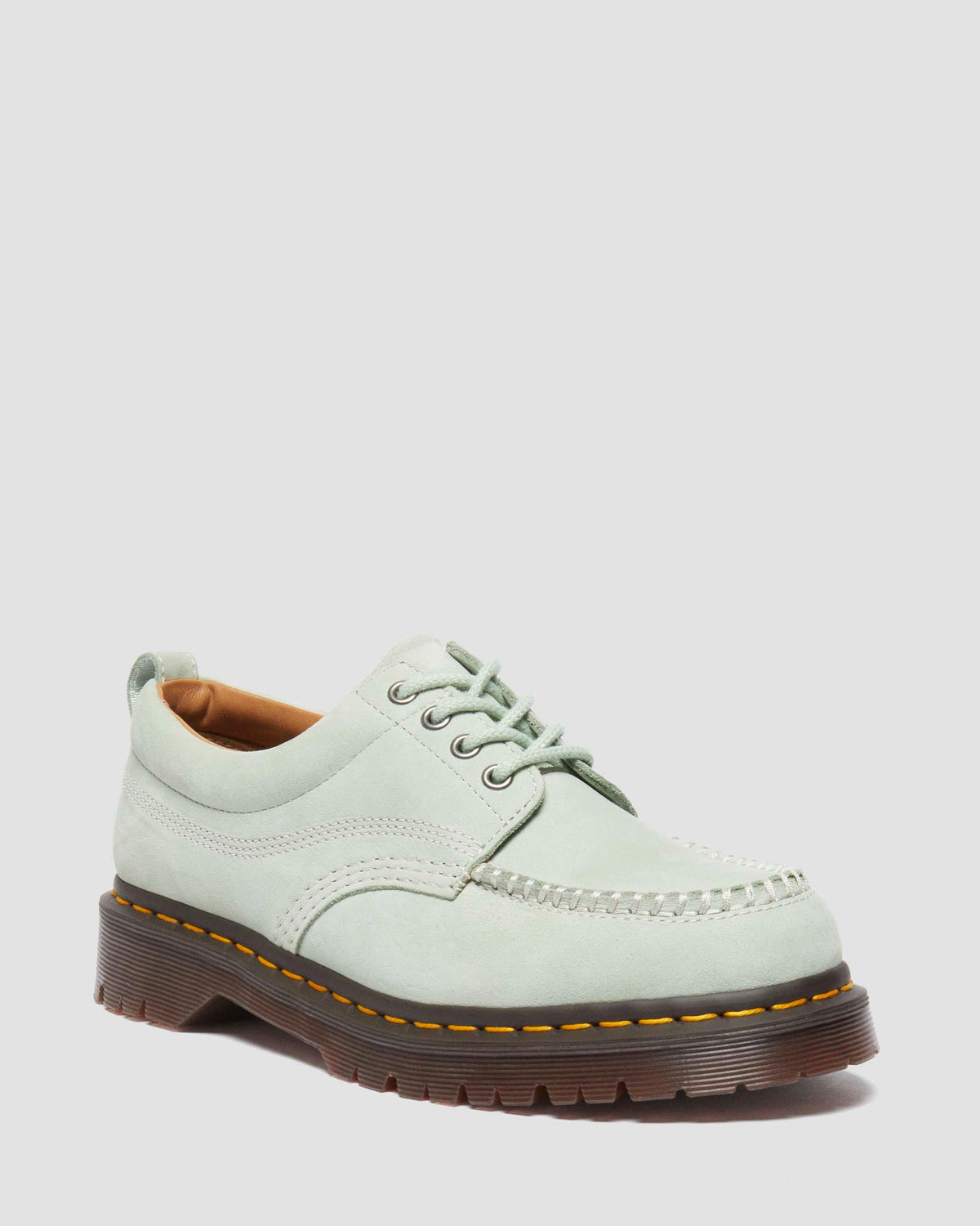 buttersoft leather moc toe shoes