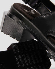 athena leather mules