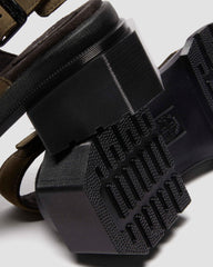 athena leather mules