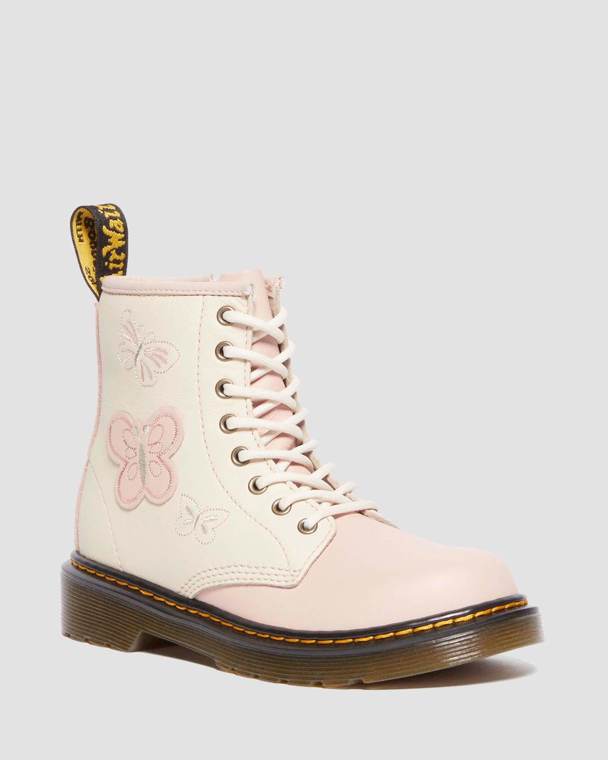 butterfly leather boots