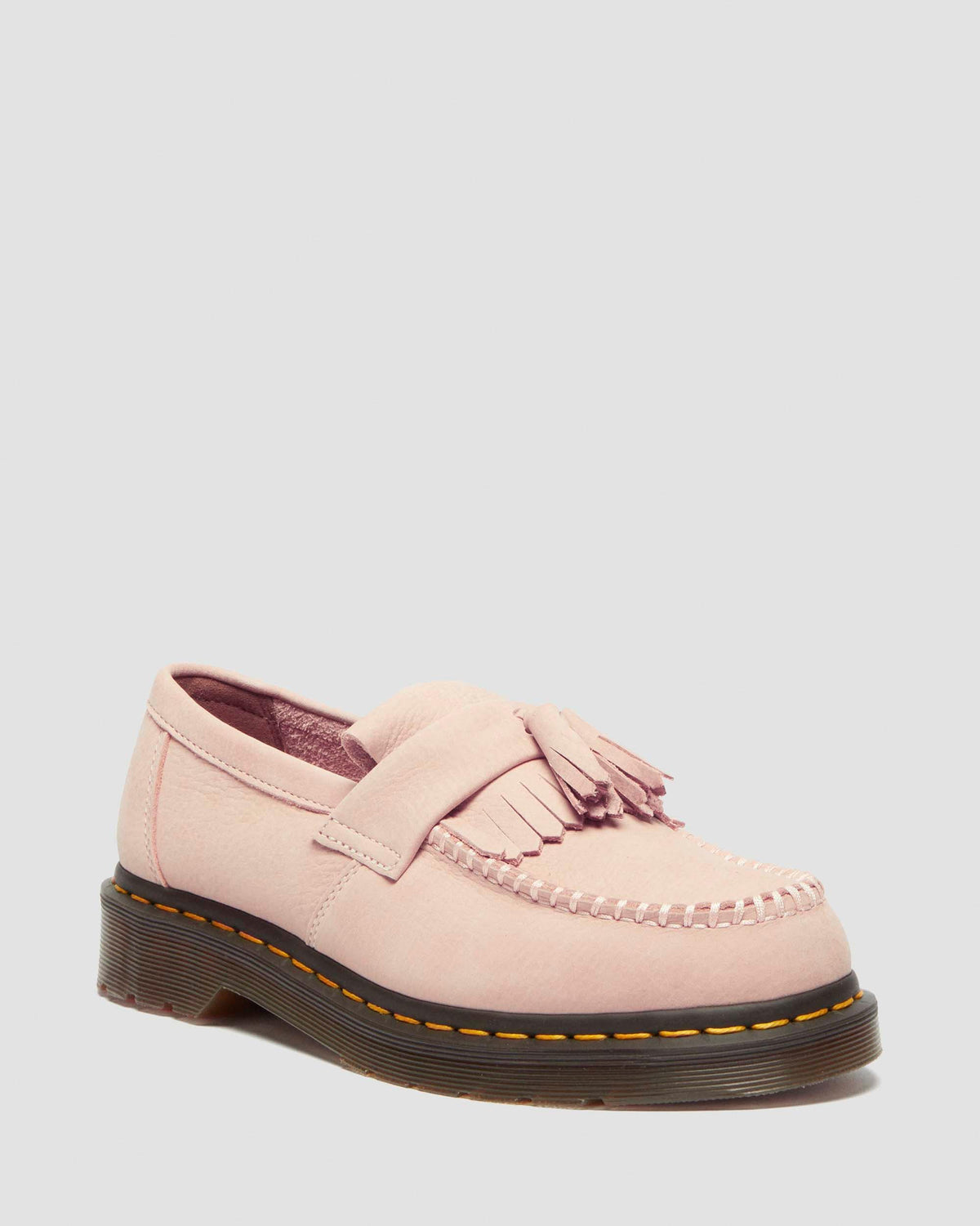nubuck leather tassle loafers