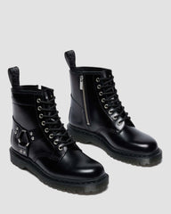 leather lace up boots
