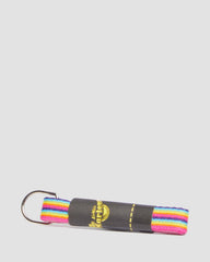 26 inch flat rainbow shoe laces (3-eye)